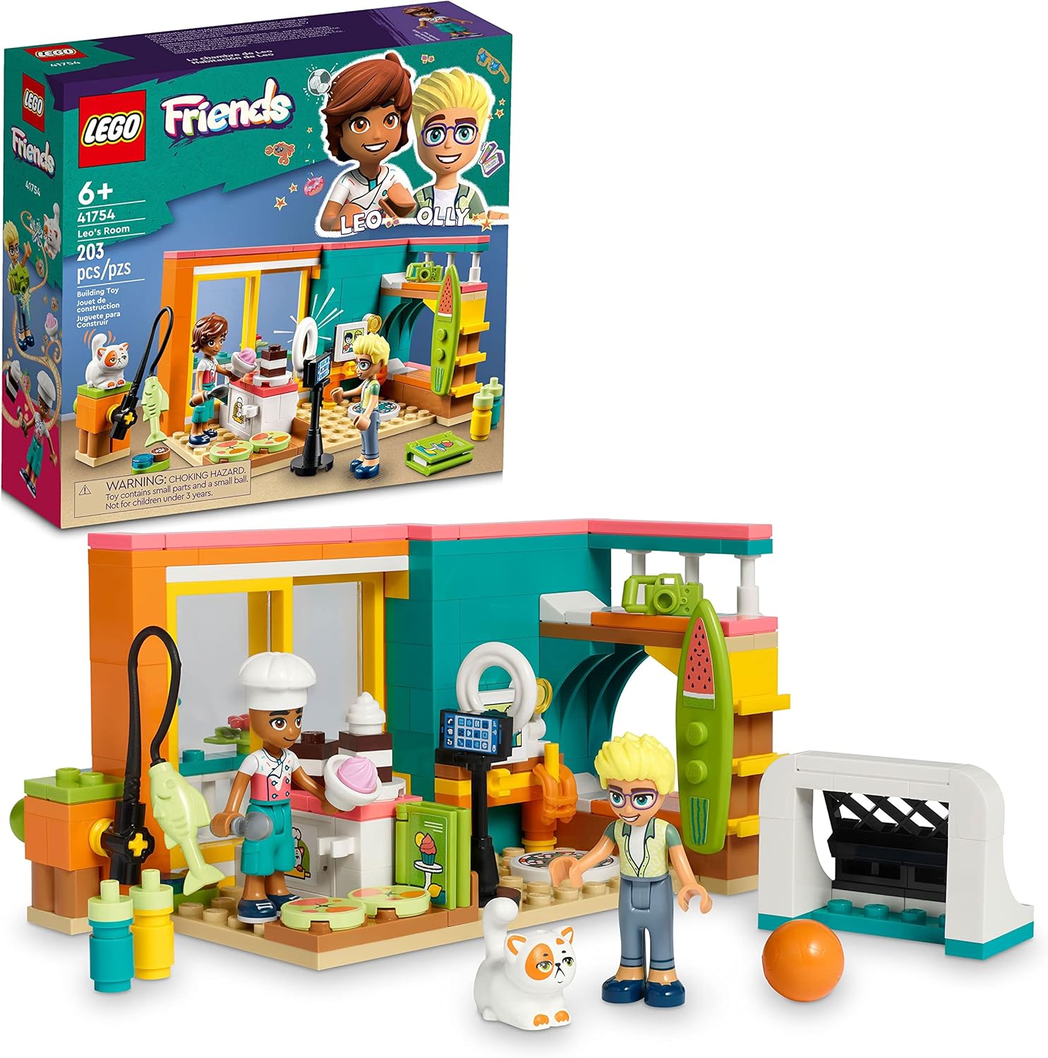 Конструктор LEGO Friends Комната Лео 203 дет. - фото 1