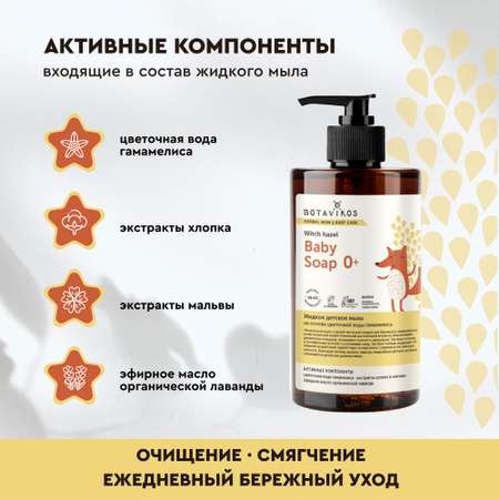 Мыло жидкое BOTAVIKOS 450 мл