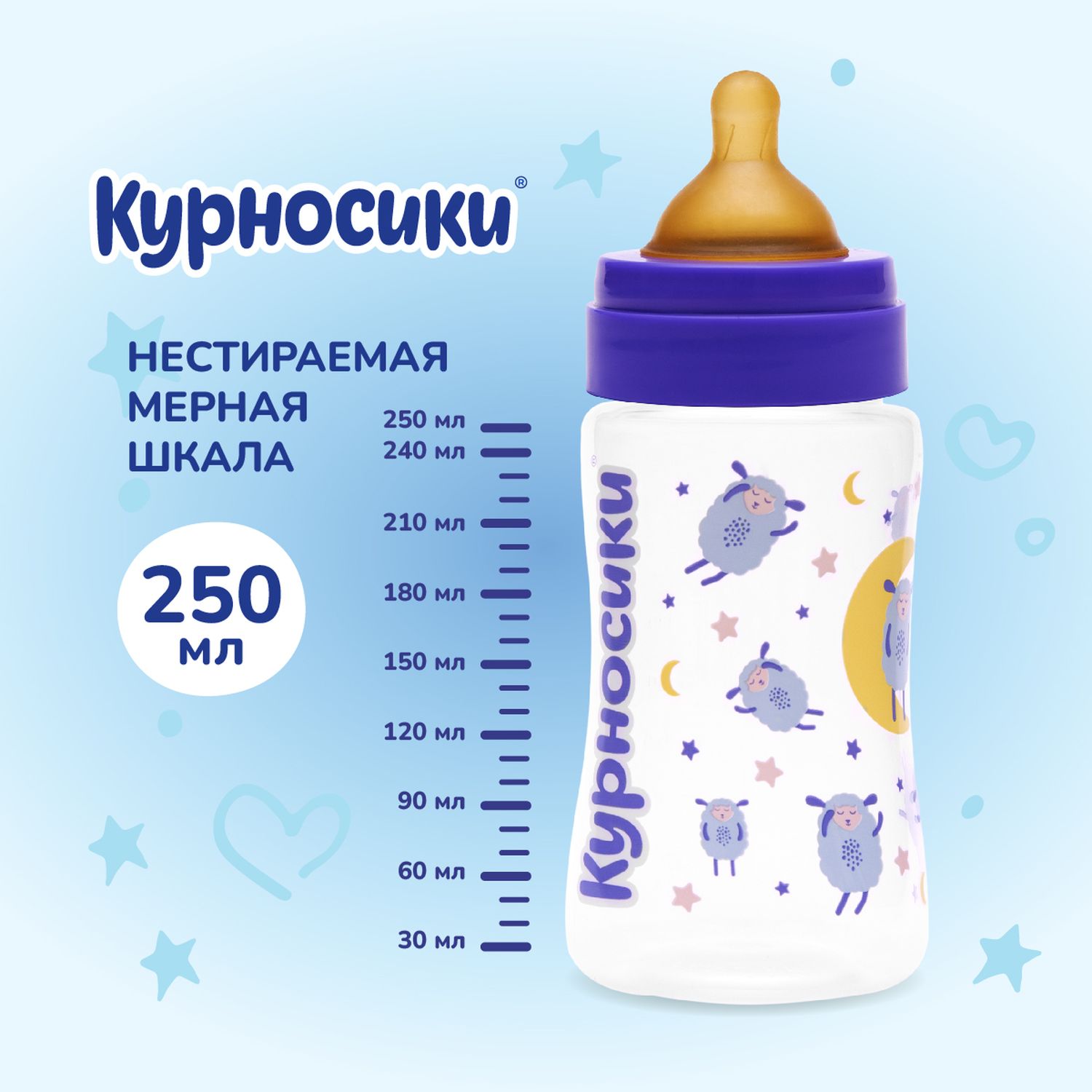 Бутылочка Курносики 250 мл - фото 13