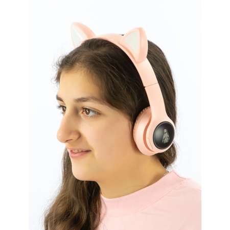 Наушники Bluetooth CASTLELADY беспроводные детские светящиеся X40М