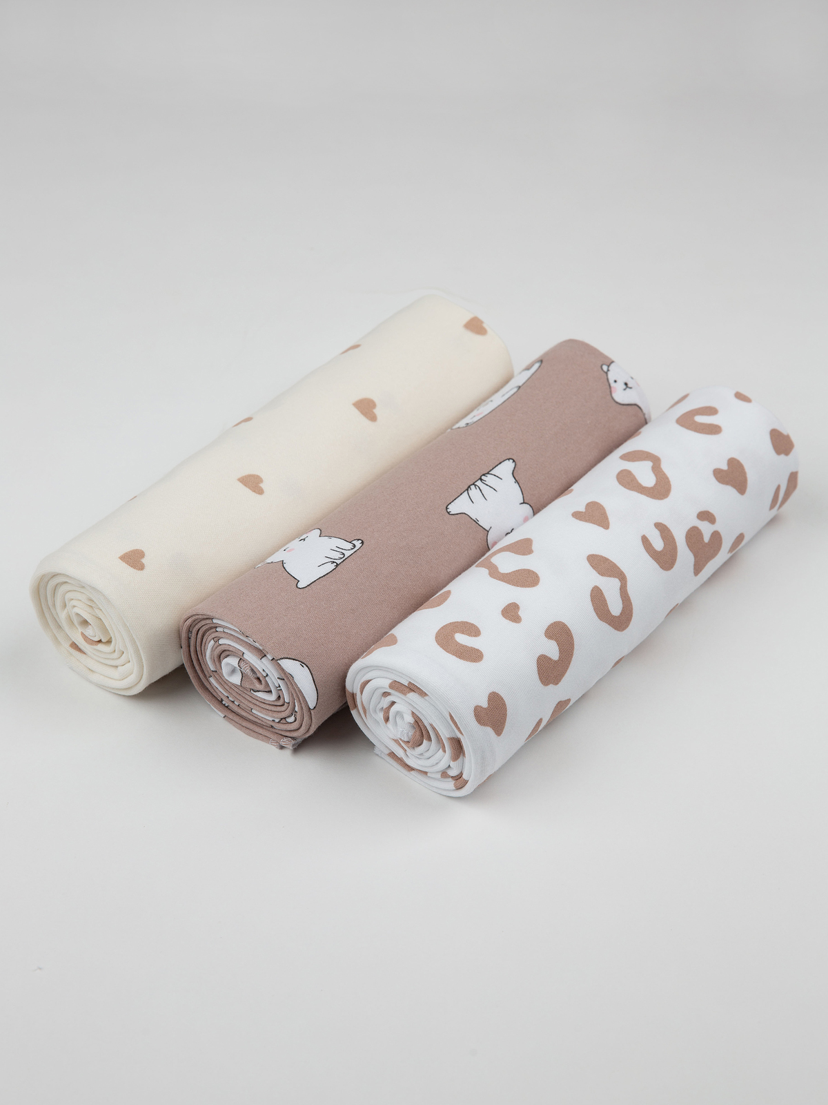 Пелёнка inlovery трикотаж 85х100 см 3 шт. - фото 11