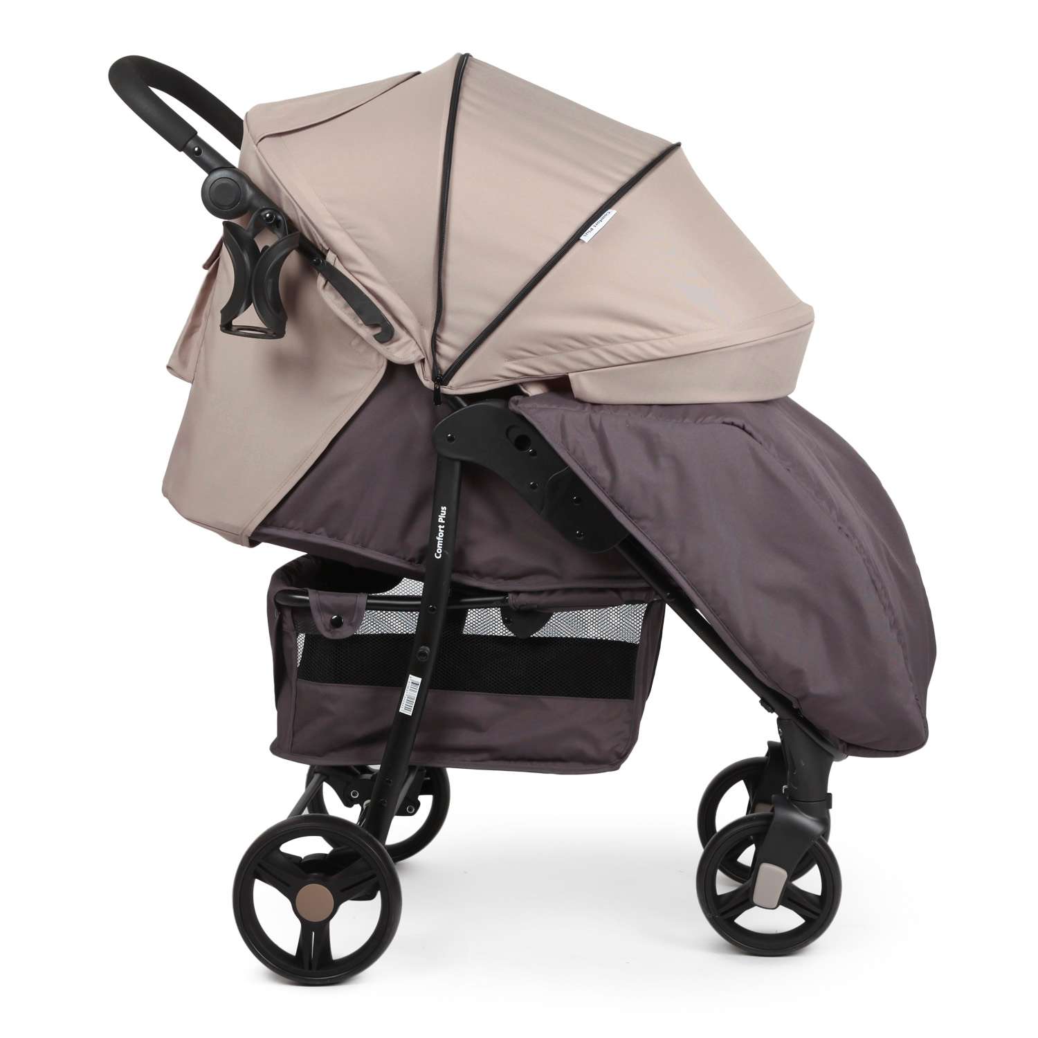 Коляска прогулочная Babyton Comfort Plus Beige - фото 17