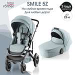 Коляска 2в1 Britax Roemer Smile 5Z Style Harbor Blue 0+ бирюзовый