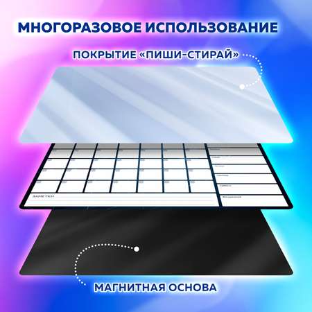 Магнитно-меловая доска Brauberg