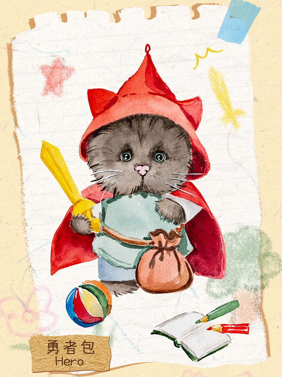 Мягкая игрушка TeddyTales Озорной котик Герой XS - фото 7