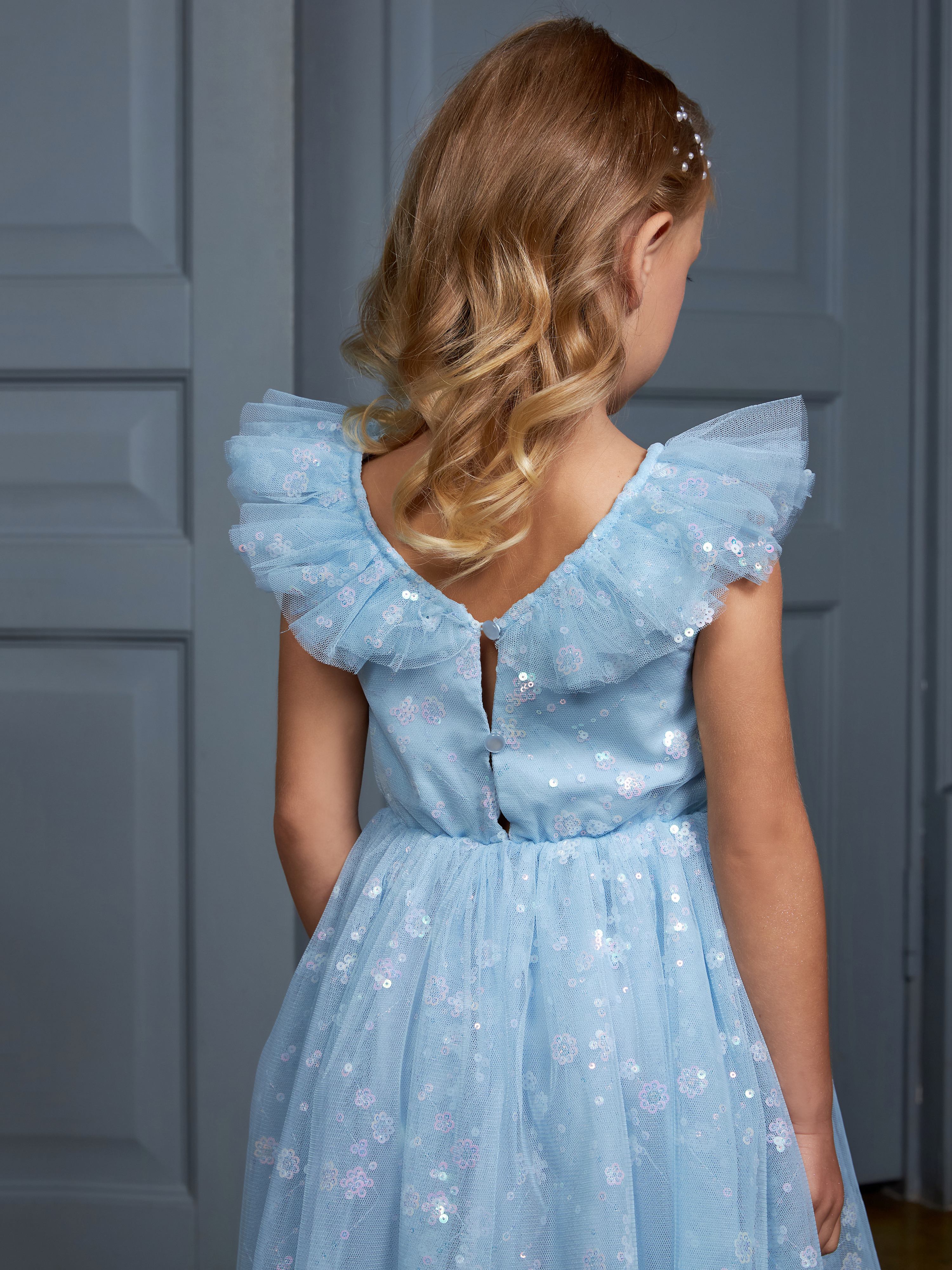 Платье ME WE KG225-W601-199_Голубой - фото 4