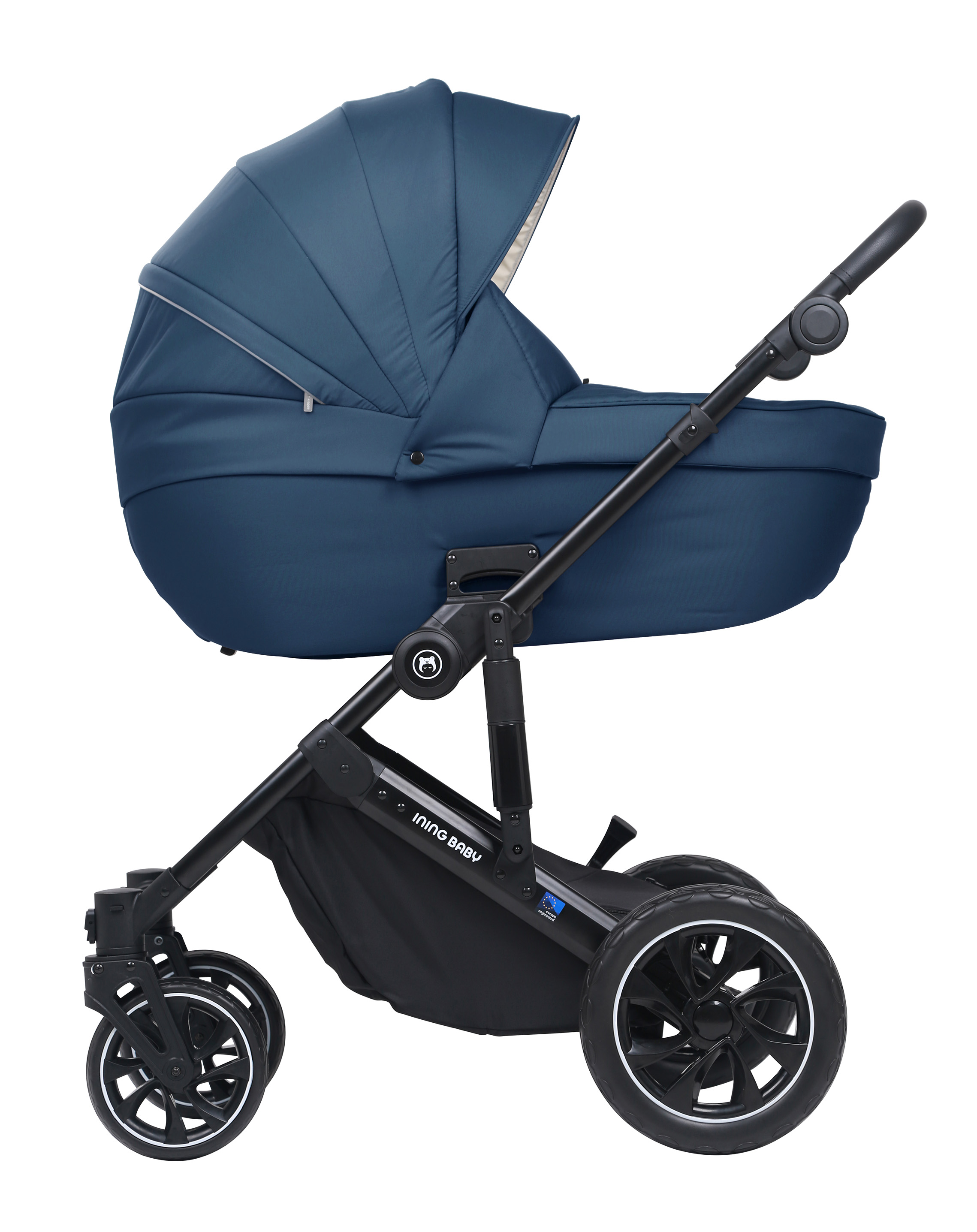 Коляска 2в1 Ining baby blue - фото 1
