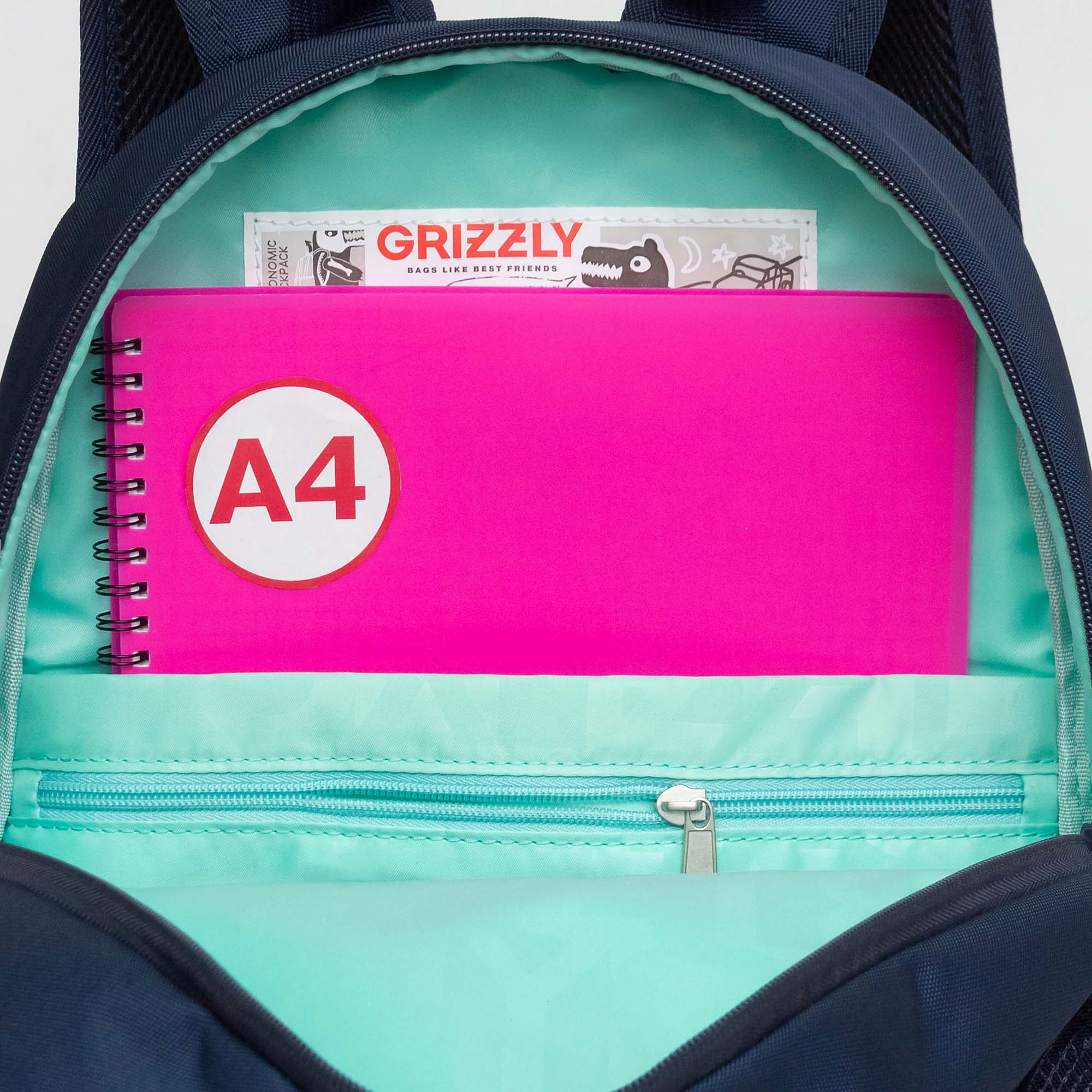 Рюкзак Grizzly для девочки - фото 5