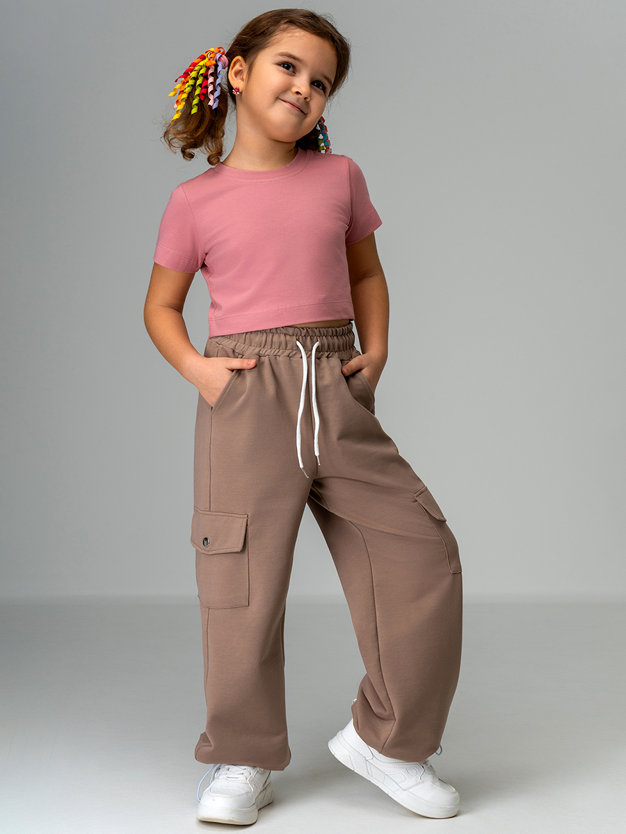 Брюки BONITO KIDS SS6095капучино - фото 9