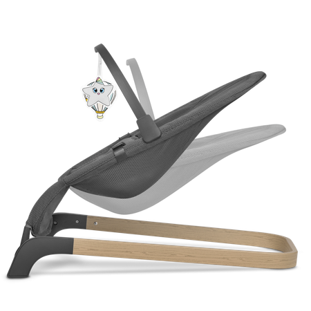 Шезлонг Lionelo June Air Grey Graphite