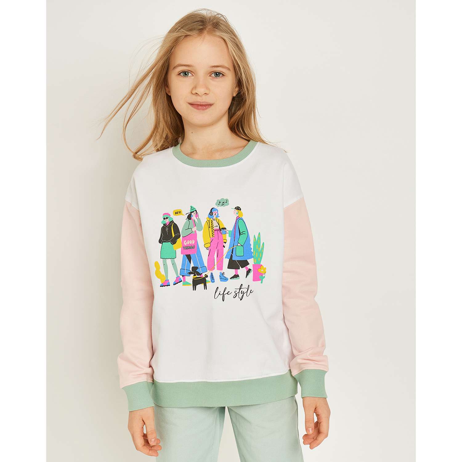 Свитшот Futurino Fashion S23FF3-0J25tg-00 - фото 1