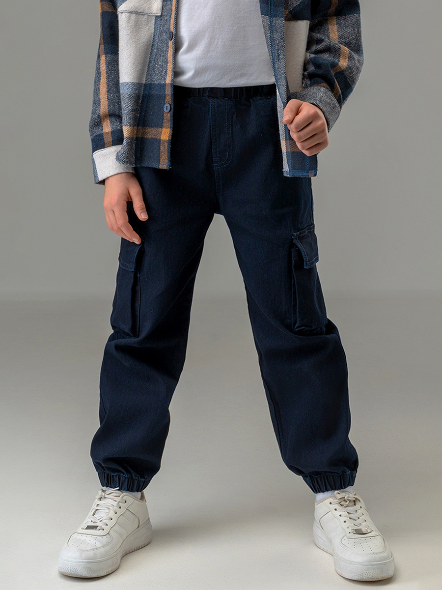 Джинсы HappyFox HF00801т.синий - фото 1