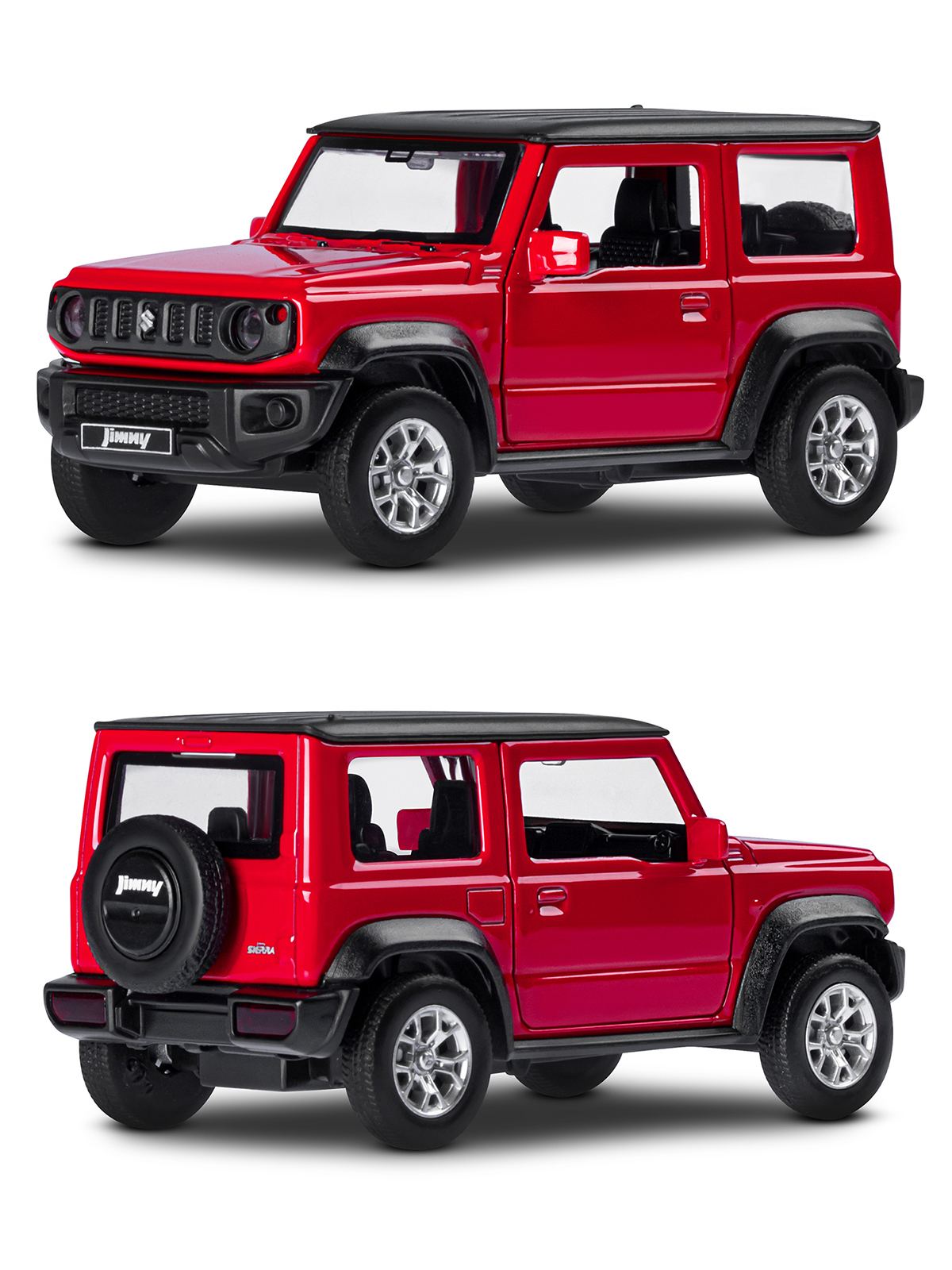 Внедорожник АВТОпанорама Suzuki Jimny 1:32 JB1251610 - фото 6