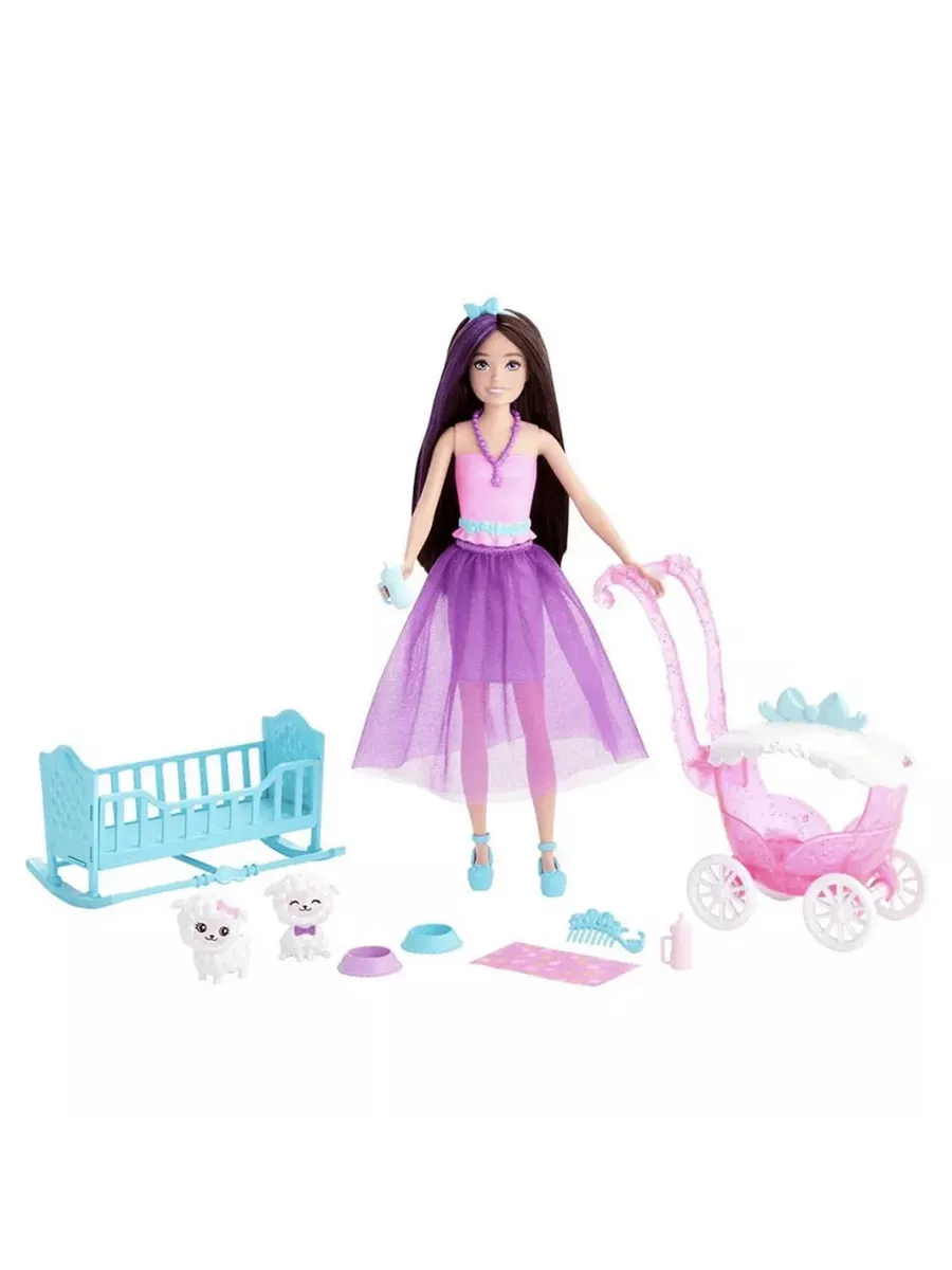 Кукла модельная Barbie Dreamtopia Skipper для ухода за ягненком 113093 - фото 3
