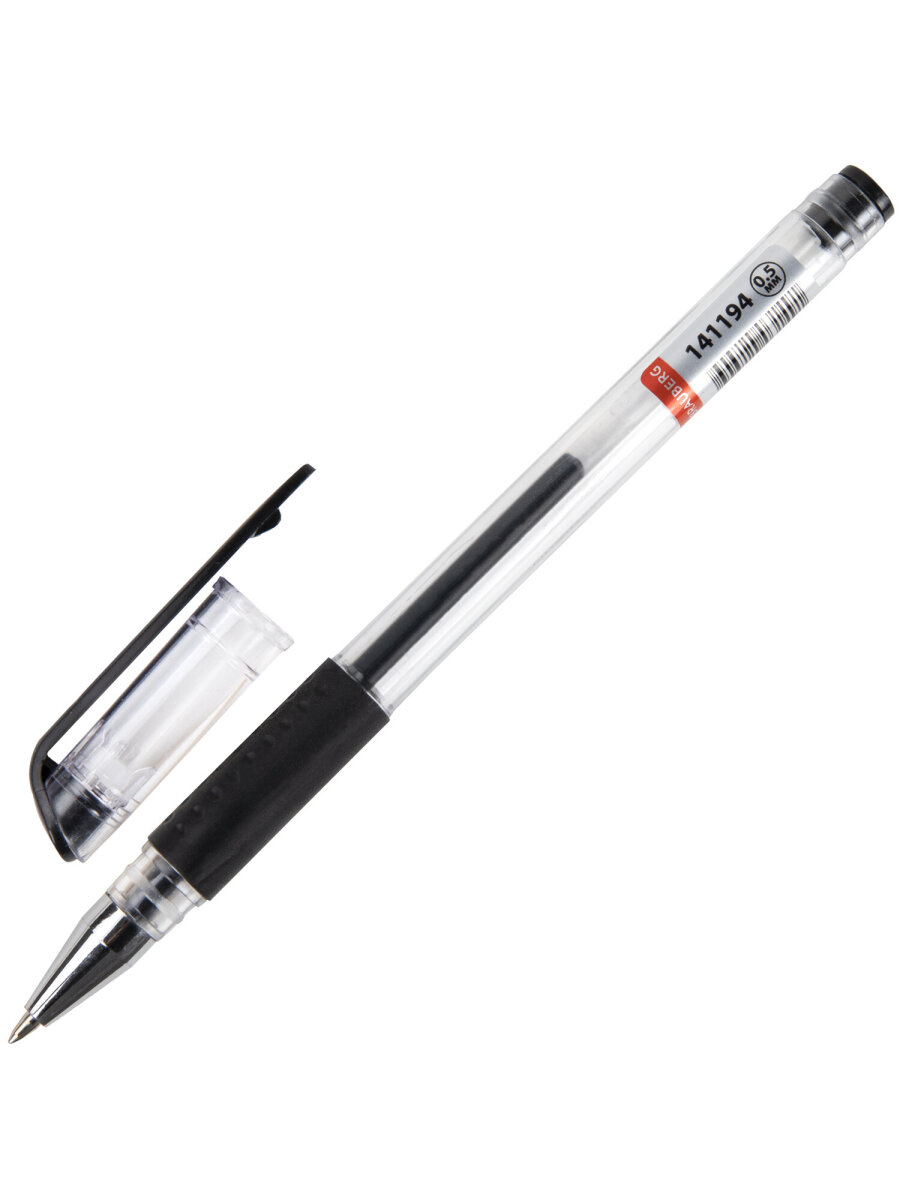 Ручка гелевая Brauberg 12 шт. - фото 6