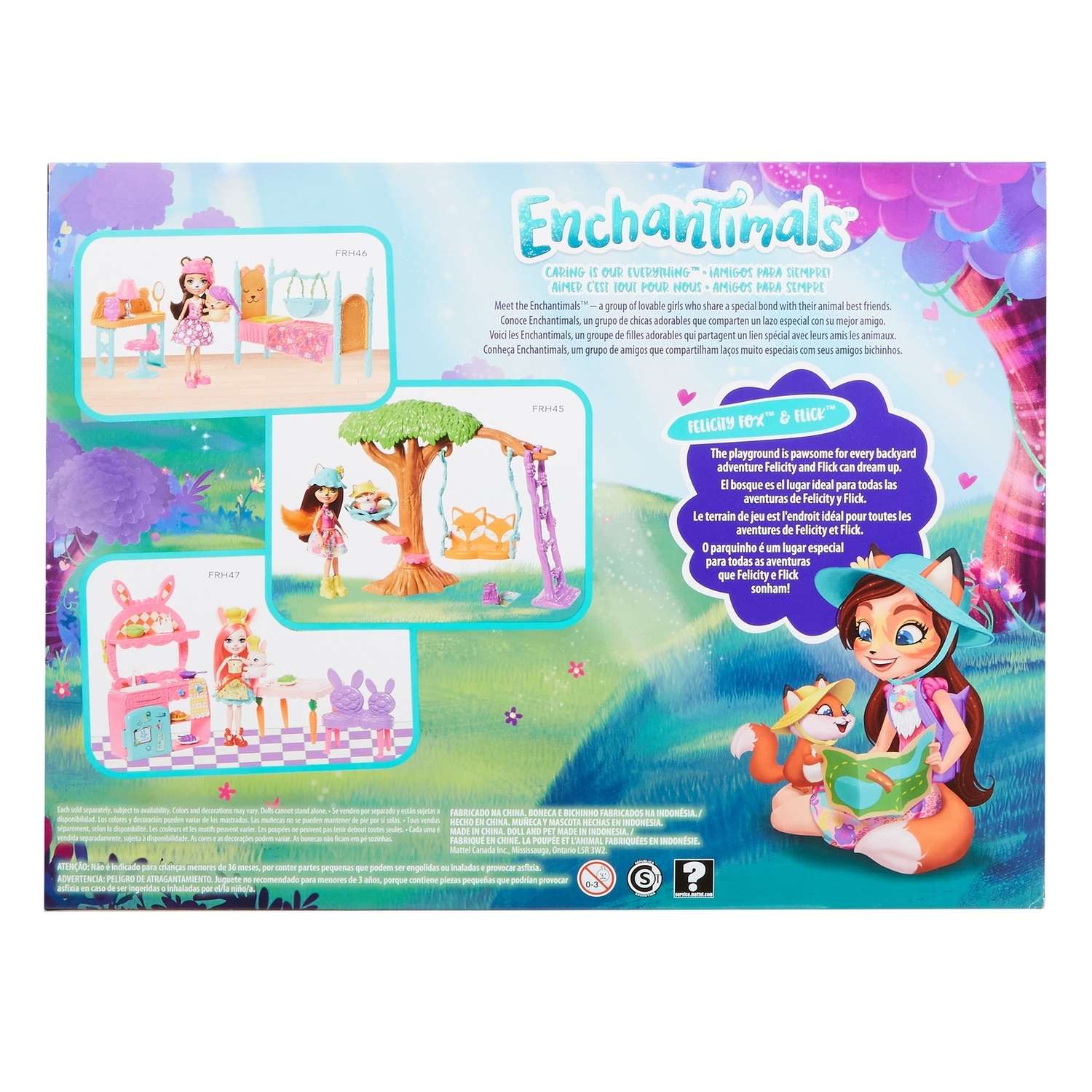 Кукла мини Enchantimals FRH44 - фото 4