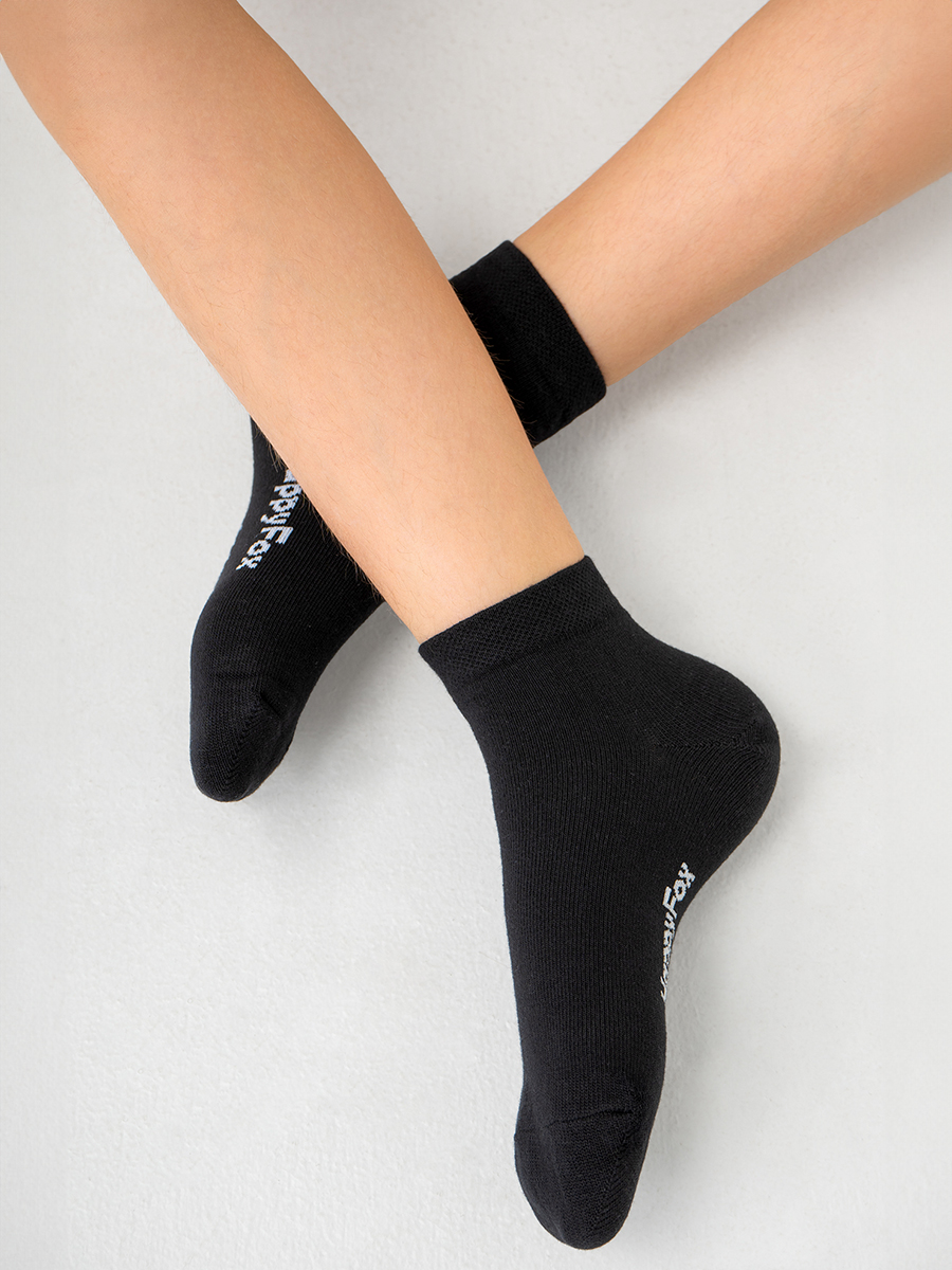 Носки 12 пар HappyFox HFET2001NBчерный.12 - фото 4