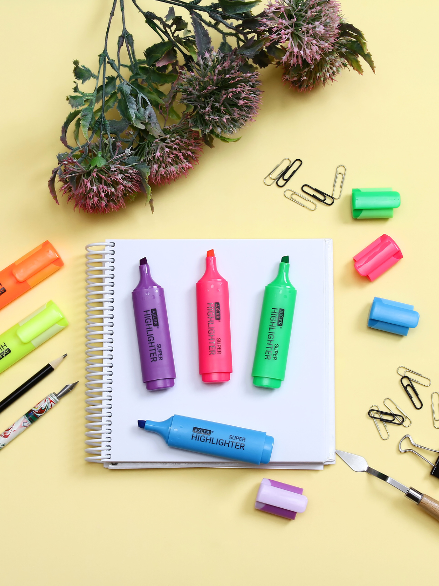 Текстовыделители AXLER 6 шт. - фото 14