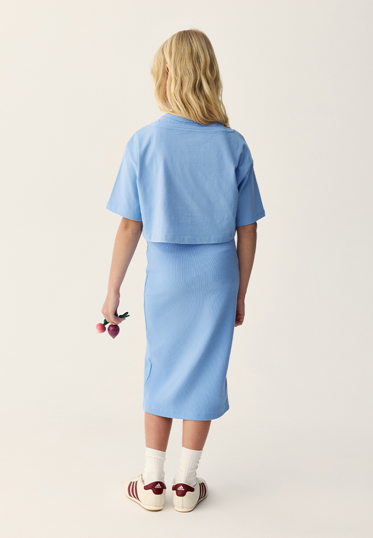 Платье artie S25K01PL-1125D/синий - фото 7