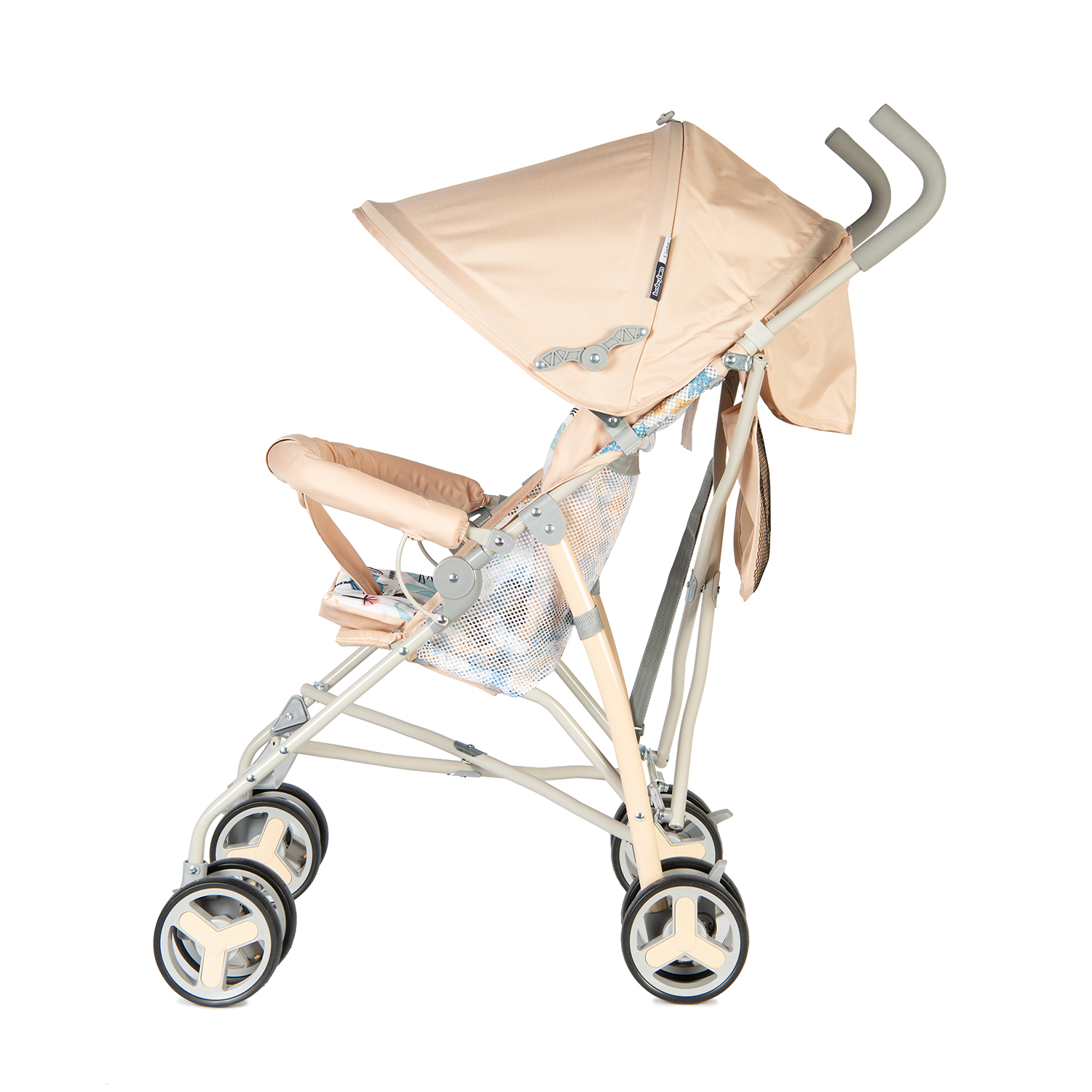 Коляска прогулочная BabyGo Light New бежевый - фото 5