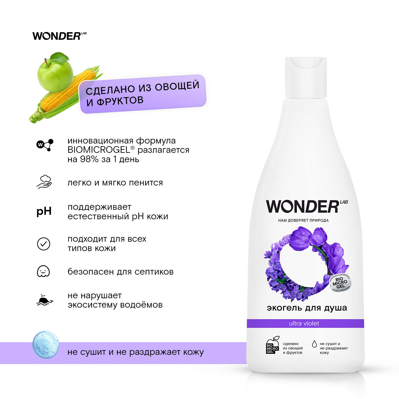 Гель WONDER Lab 550 мл - фото 6