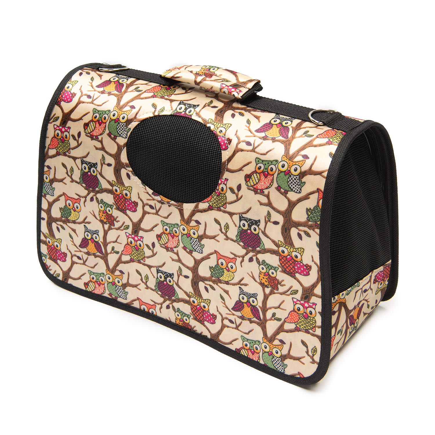 Переноска для животных Barbaks Совиный переполох 44*22*26см - фото 5