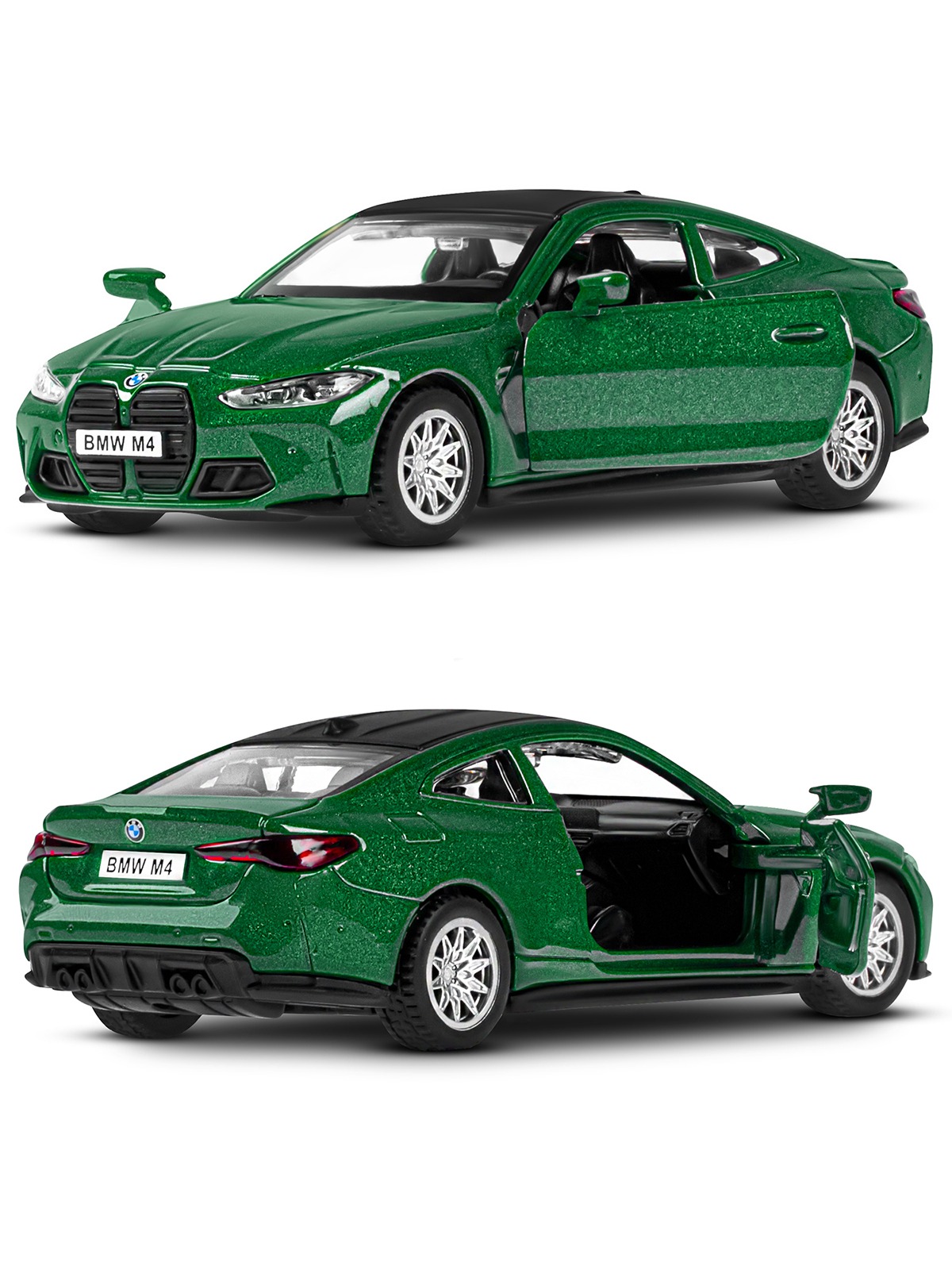 Автомобиль АВТОпанорама BMW M4 (G82) 1:42 JB1251829 - фото 10