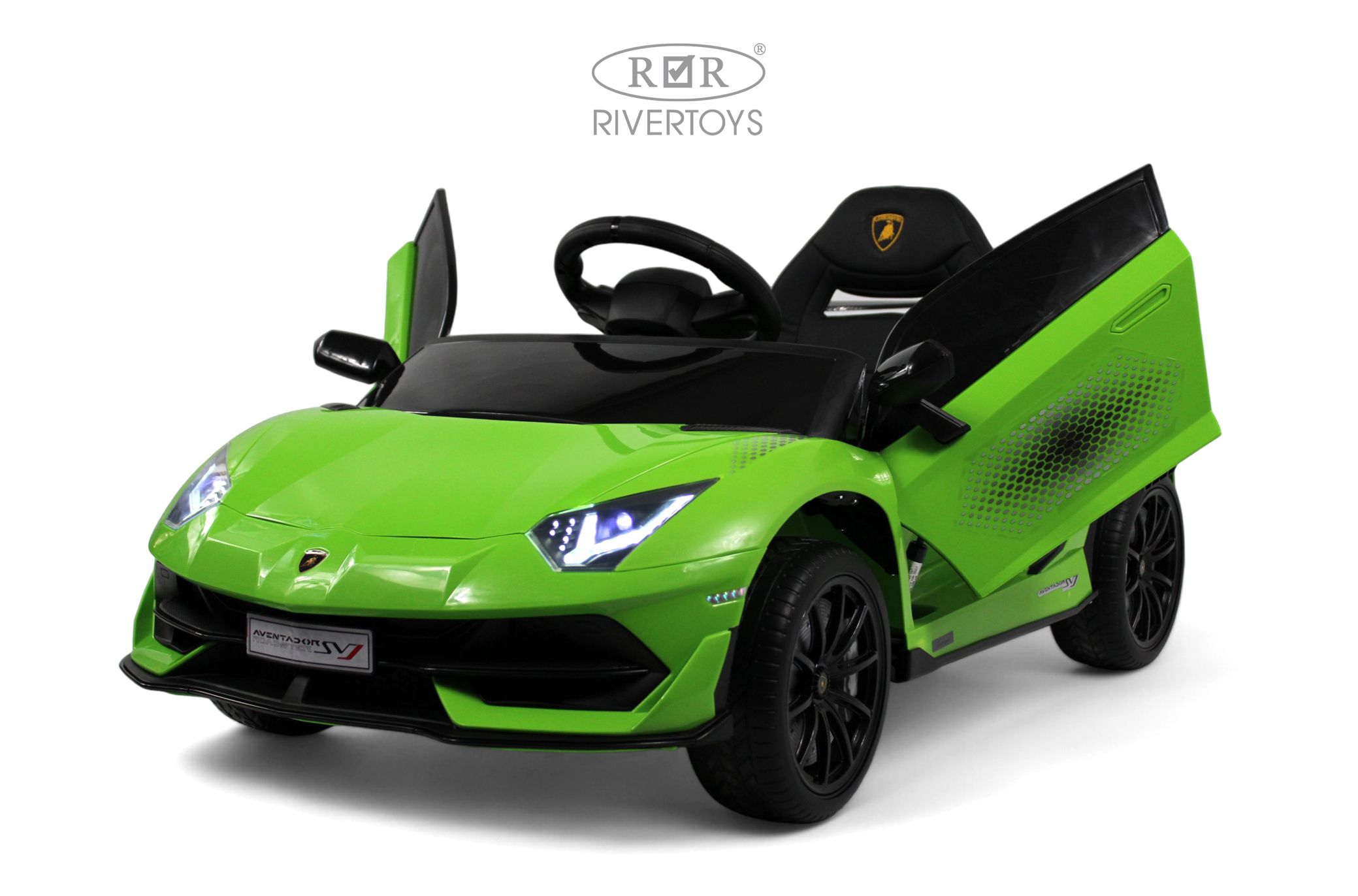 Электромобиль RIVERTOYS K888PX-GREEN С пультом ДУ - фото 12