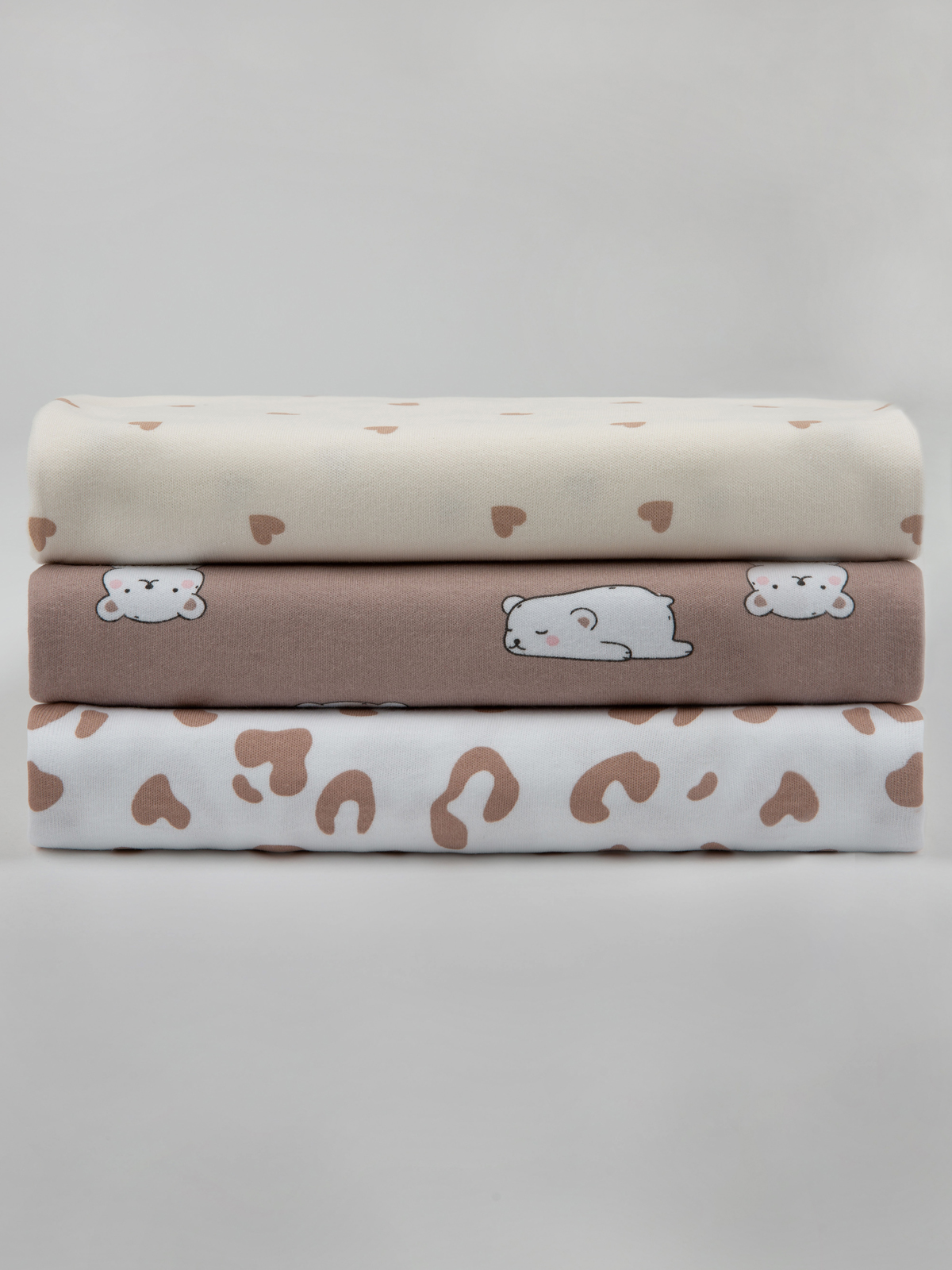 Пелёнка inlovery трикотаж 85х100 см 3 шт. - фото 5