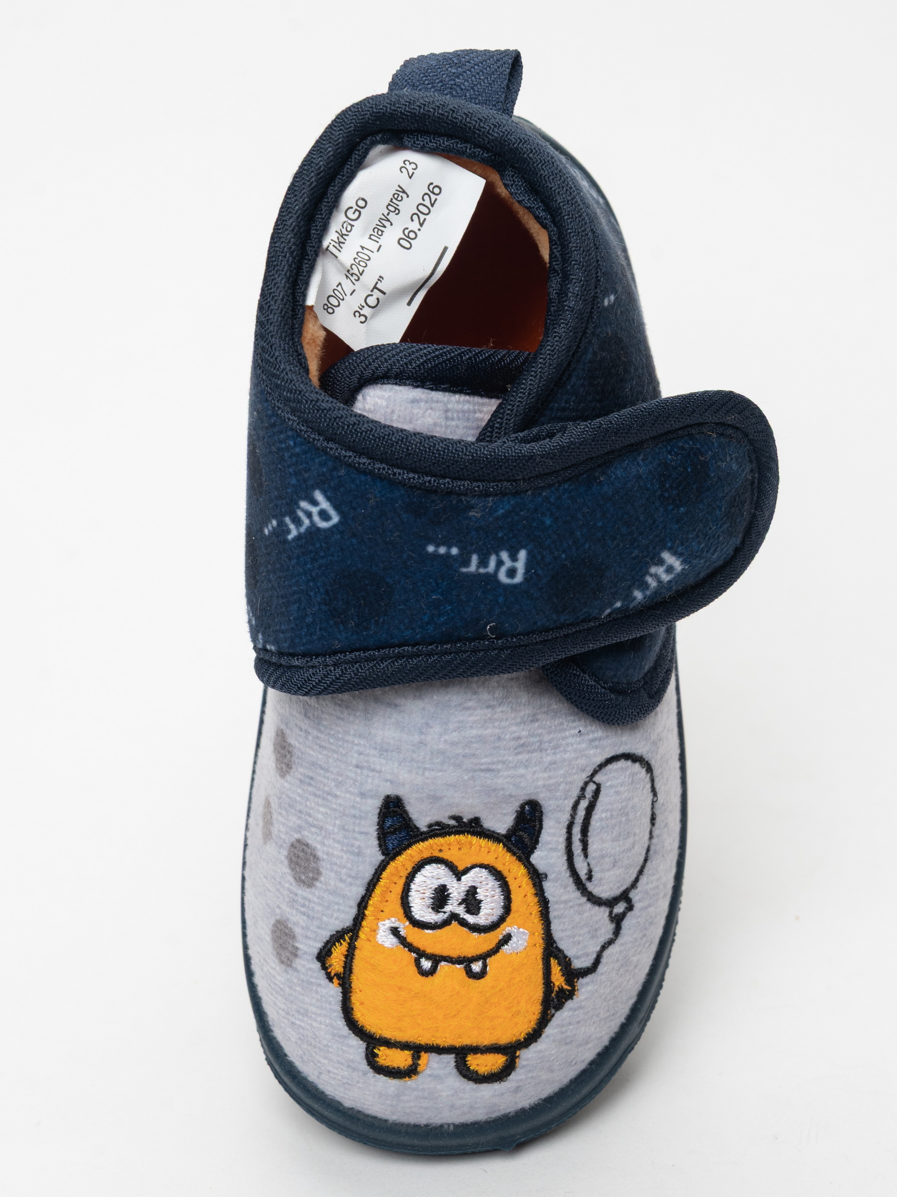 Тапочки TikkaGo 8O07_152601_navy-grey - фото 6
