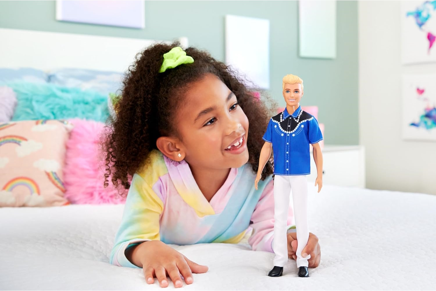 Кукла модельная Barbie Fashionistas Игра с модой Кен DWK44/HRH25 - фото 7