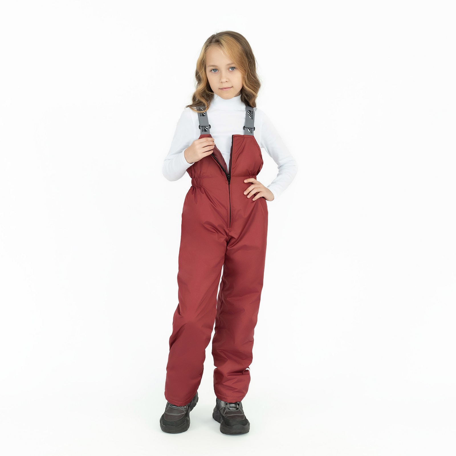 Полукомбинезон Arctic kids 60-006/2 бордо - фото 6