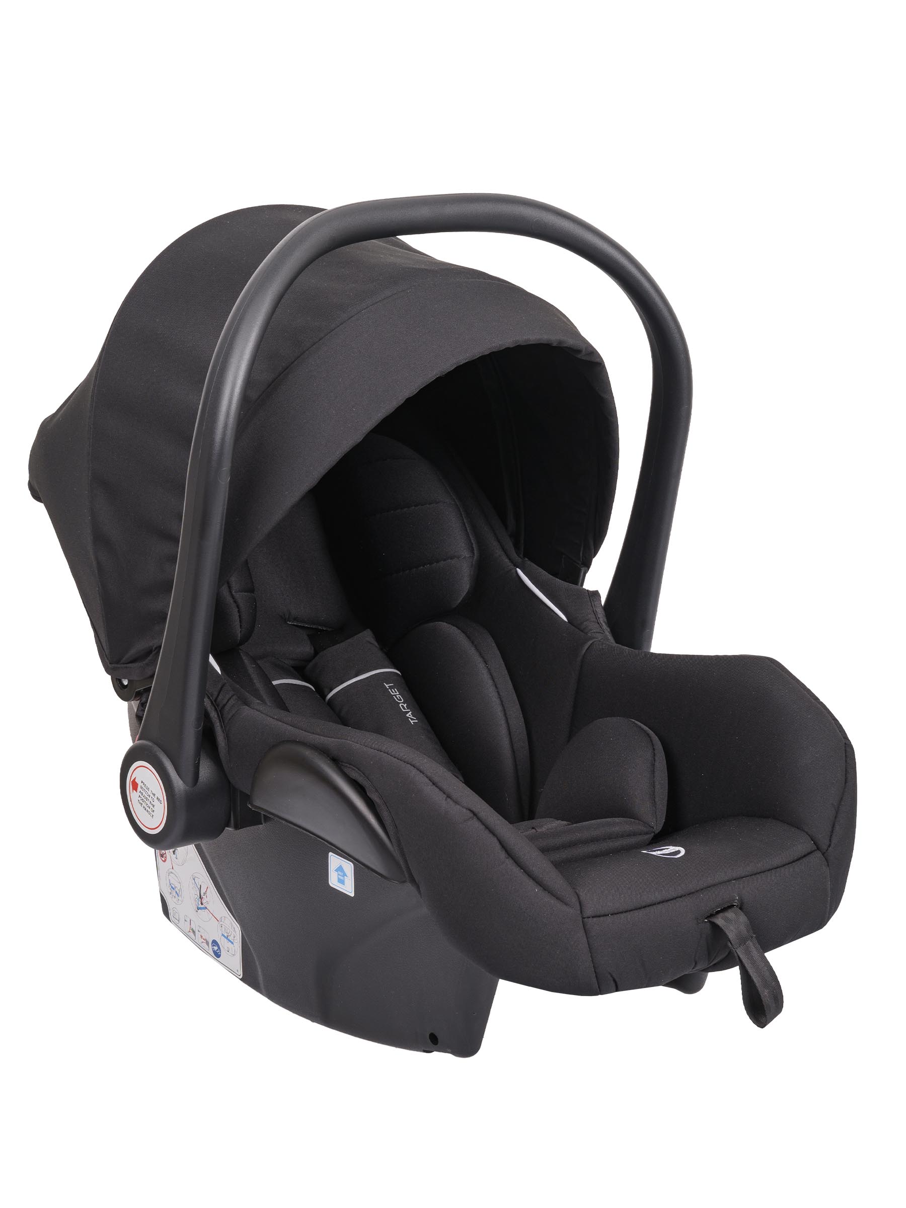 Коляска трансформер Indigo TARGET 3в1 черный - фото 21