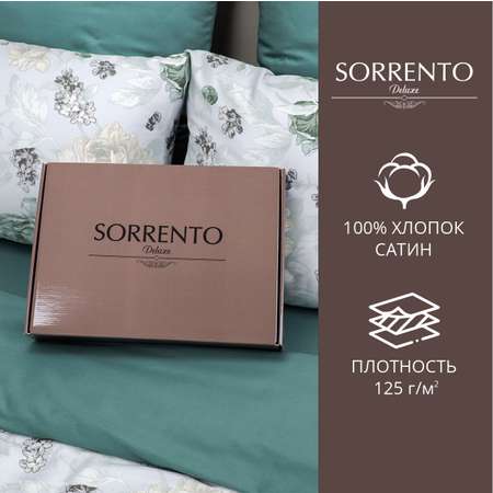 Комплект постельного белья SORRENTO DELUXE 2-спальный макси 4 наволочки Манэль