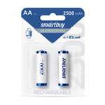 Аккумулятор Smartbuy NiMh 2500 mAh R6 - 2 шт. в упаковке