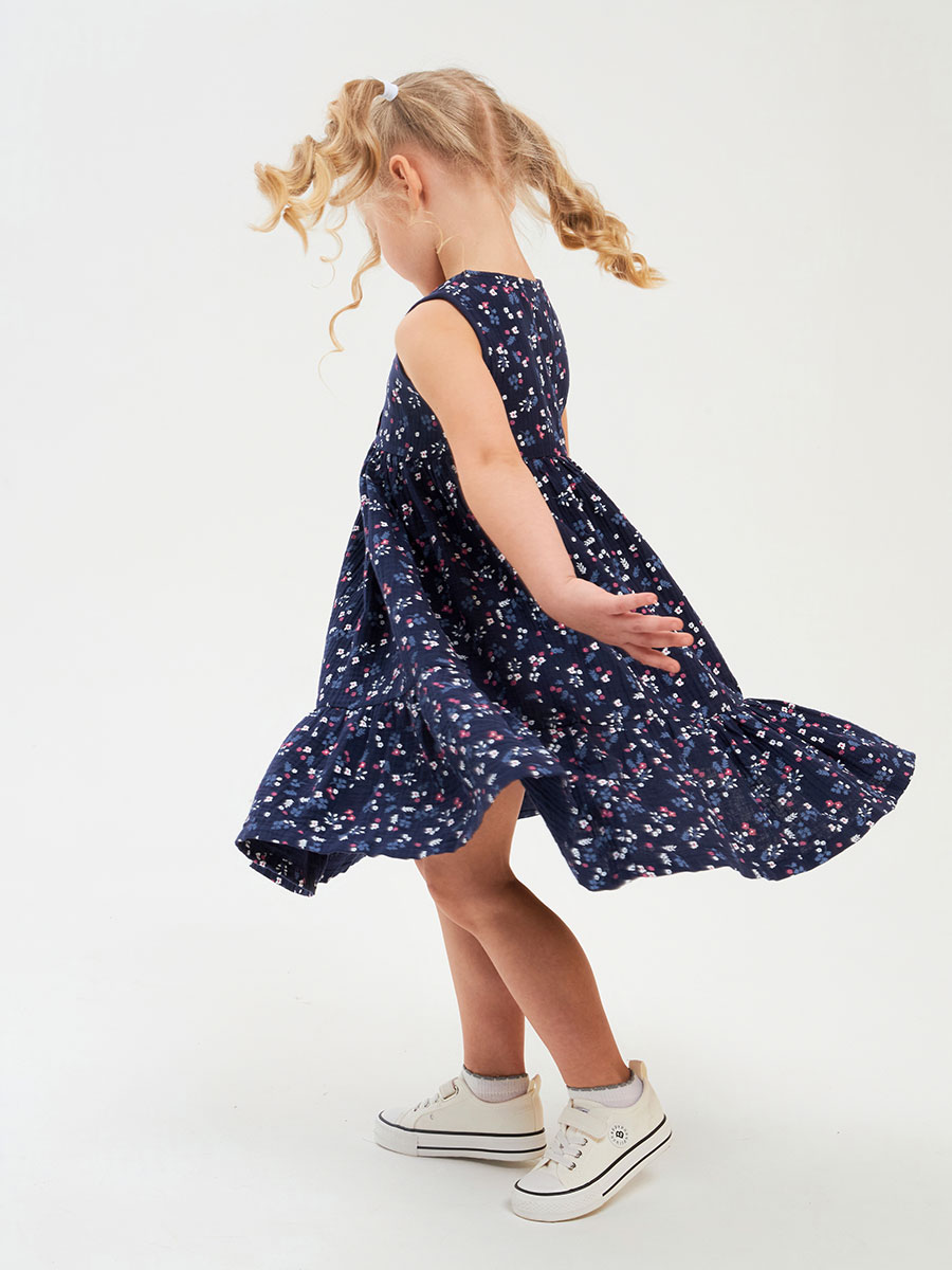 Платье ME WE KG125-W612-181_Темно-синий - фото 7