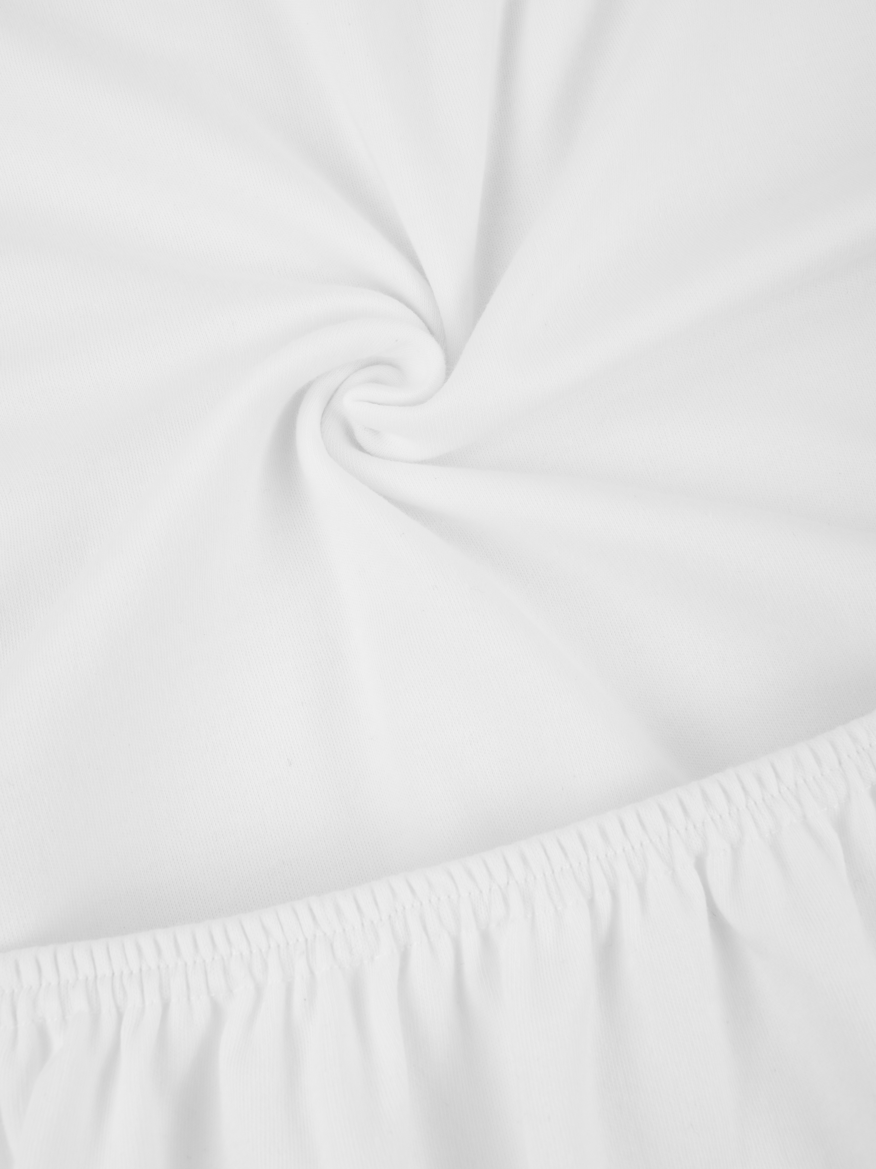 Простыня XLOПка Белый 60 x 120 см на резинке 1 шт. - фото 2