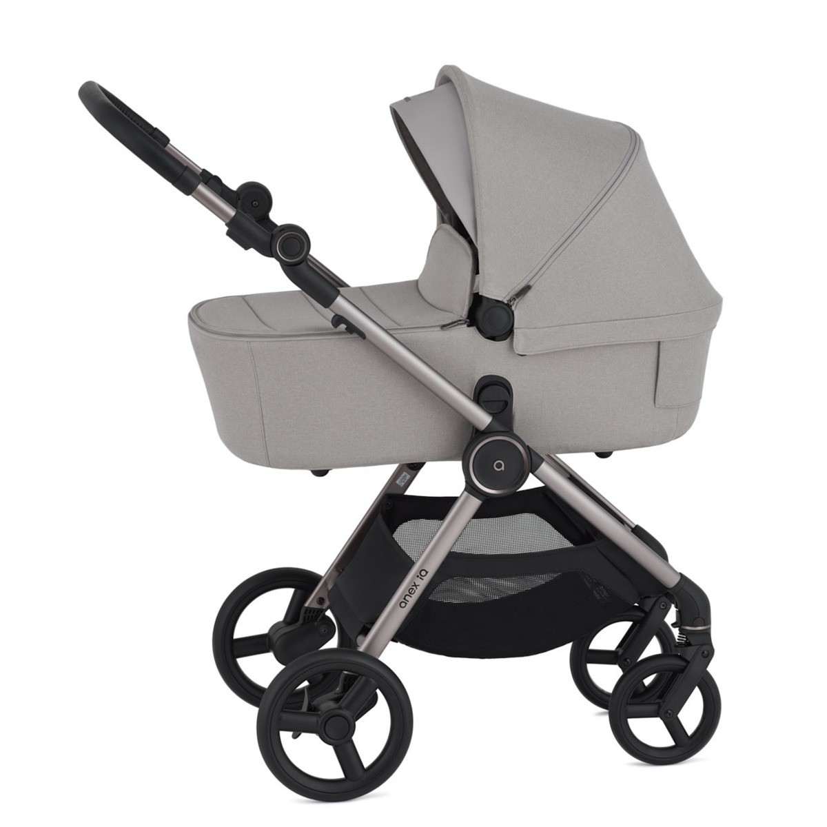 Коляска 2в1 Anex IQ Premium 2025, Silvé серый - фото 2