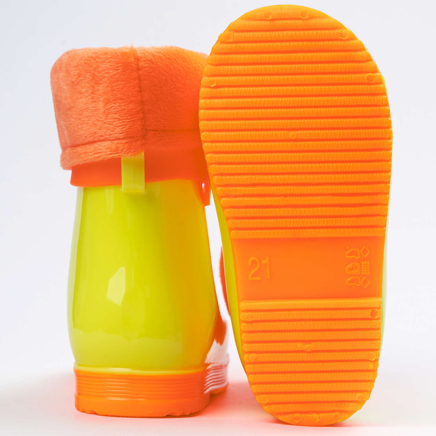 Резиновые сапоги TikkaGo 8U03_2433-1_salad-orange - фото 8