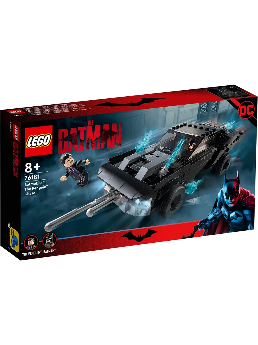 Конструктор LEGO DC Super Heroes Бэтмобиль: погоня за Пингвином 392 дет. - фото 1