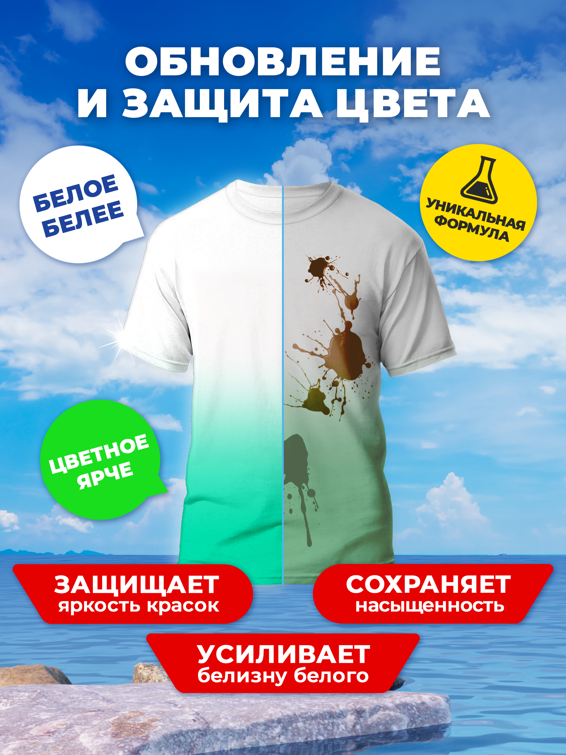 Жидкость для стирки DUO Цветное 2 л - фото 5