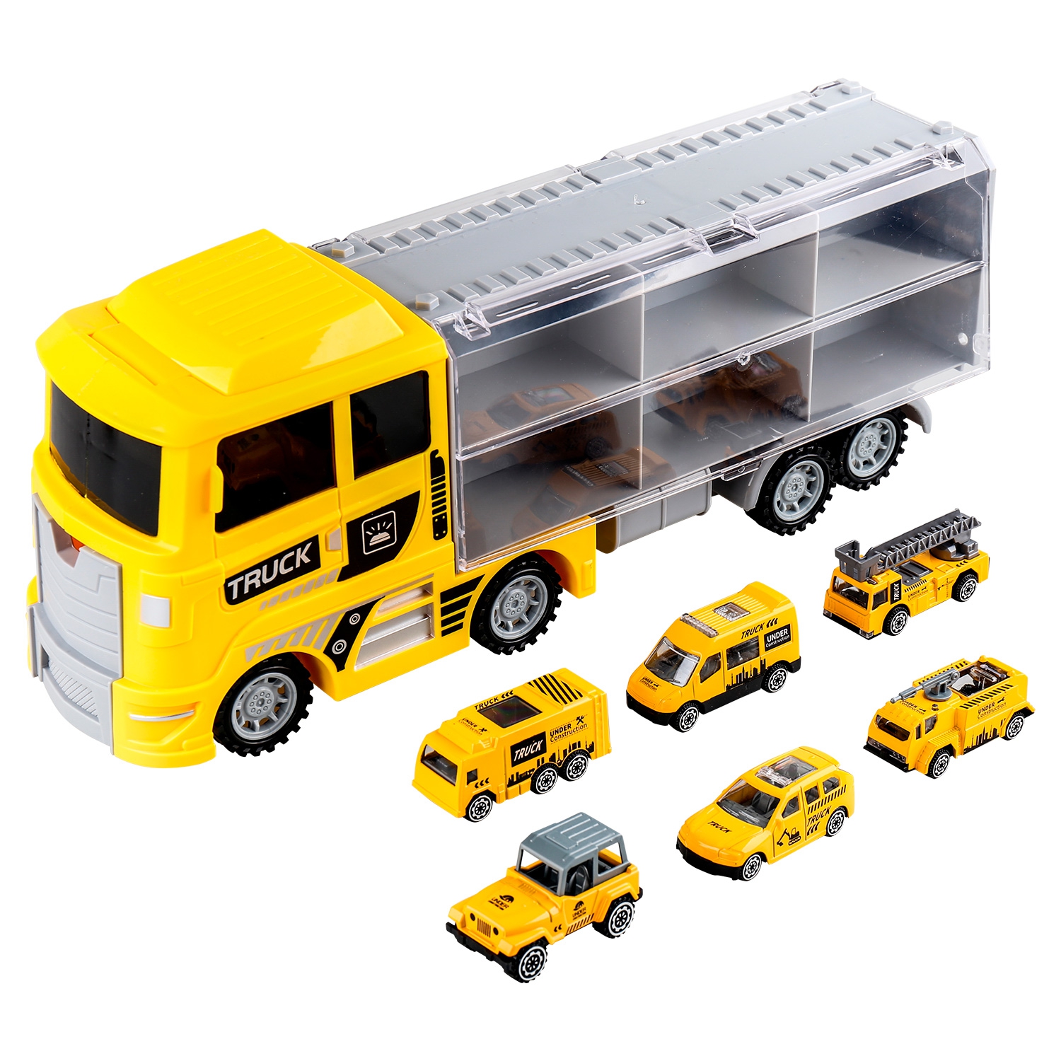 Игровой набор Handers Трейлер: строители 669-18 - фото 2