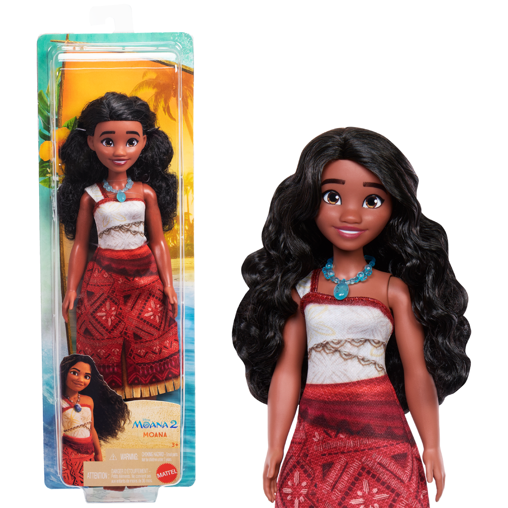 Кукла модельная Disney Princess Moana 2 высота 26 см JBT33 - фото 9