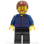 Фигурка LEGO Plaid Button Shirt
