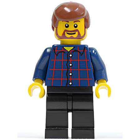 Фигурка LEGO Plaid Button Shirt