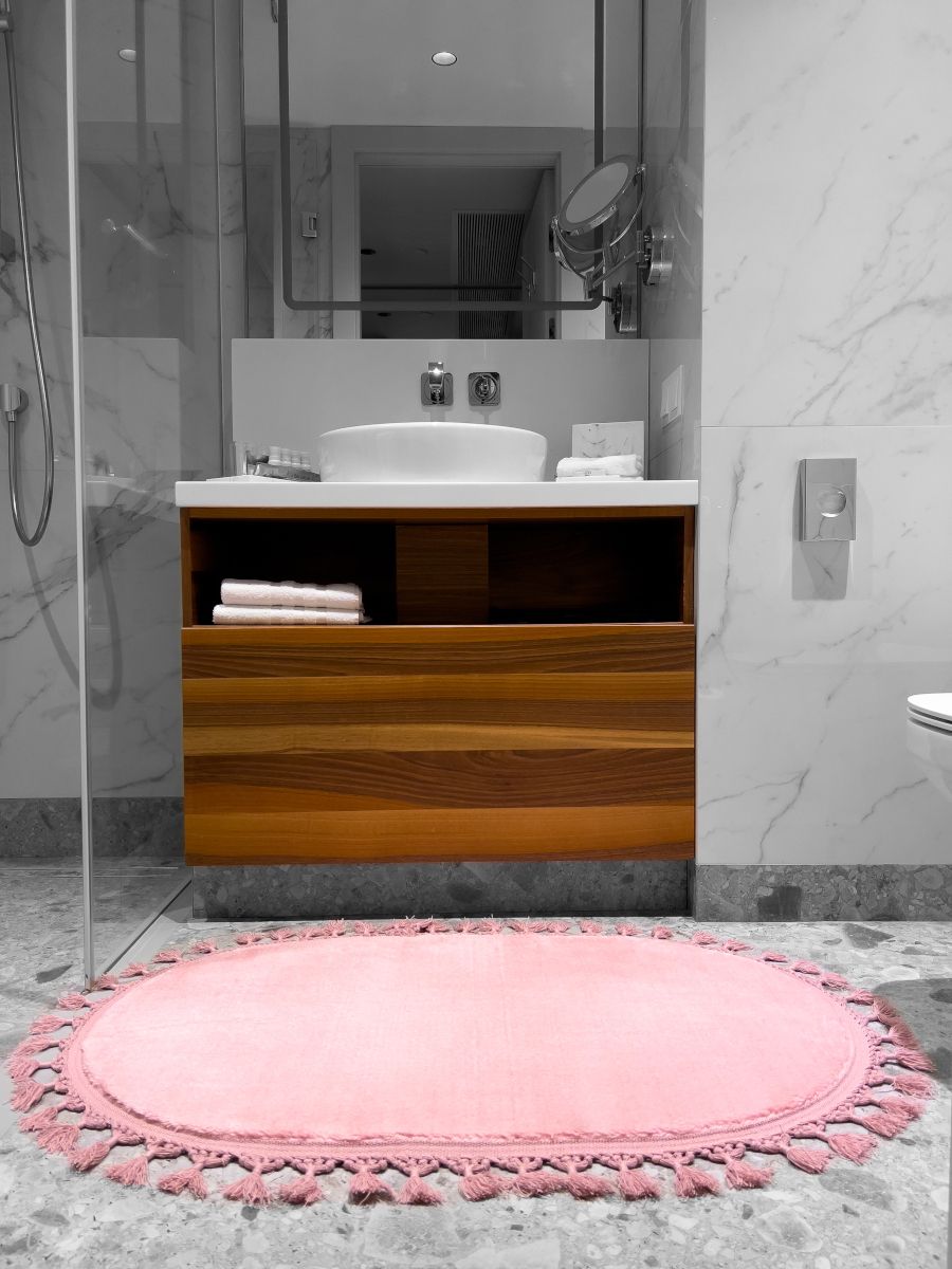 Коврик для ванной Arya Home Collection Carolina 120 x 160 см - фото 5