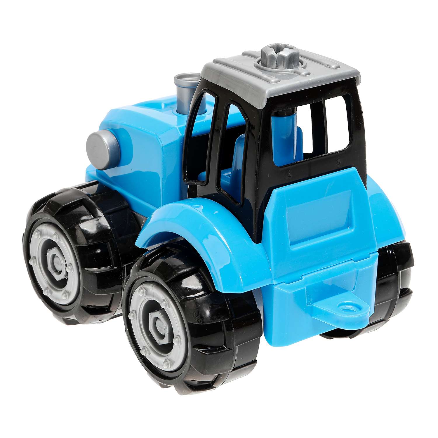 Игрушка Играем вместе Синий трактор 381779 - фото 9