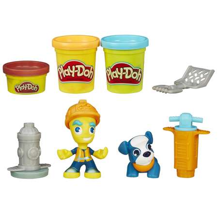 Пластилин Play-Doh Город Житель и питомец в ассортименте