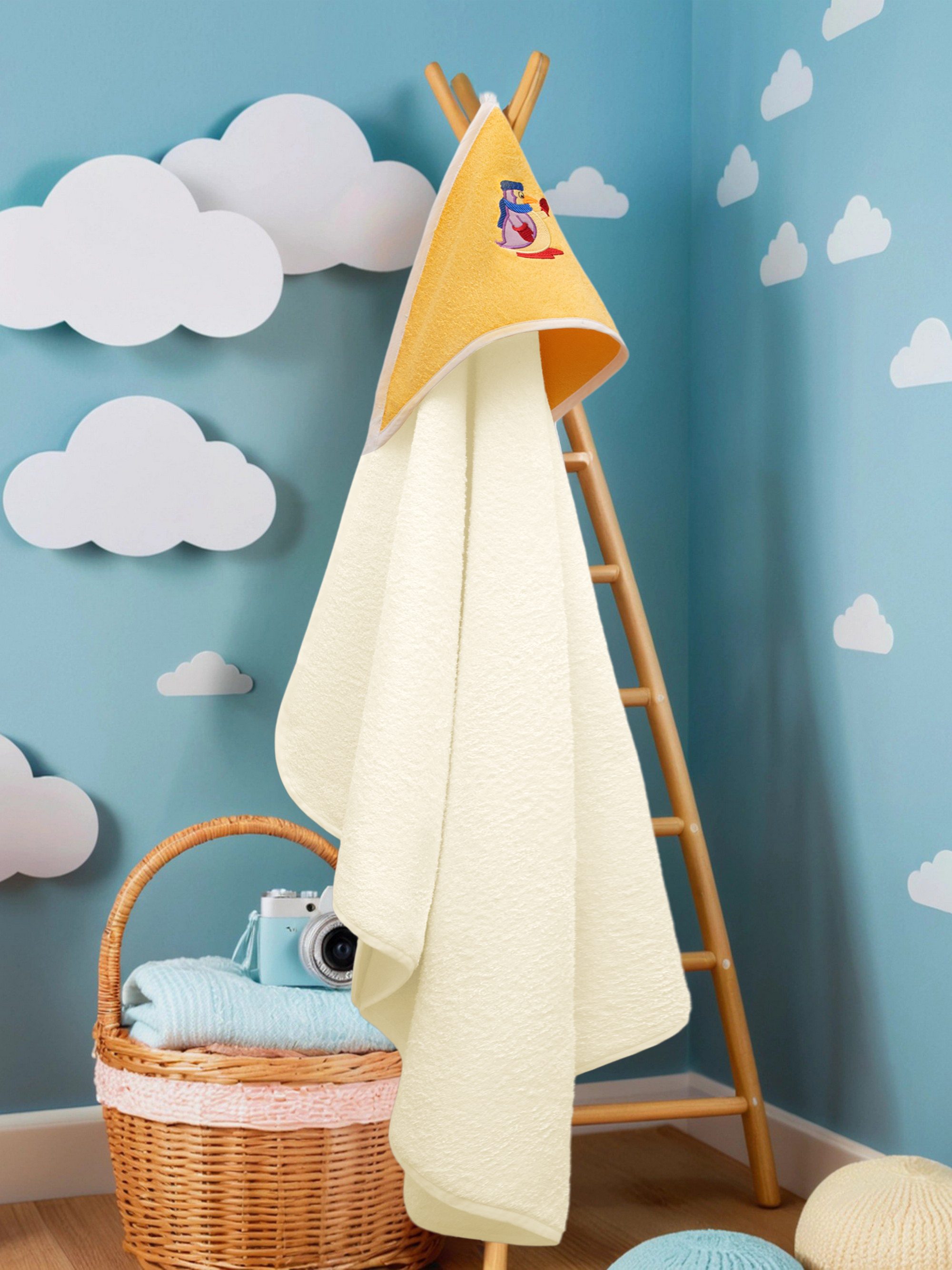 Полотенце уголок Wellness Малыш-01/35_П 80 x 100 см 1 шт. - фото 1