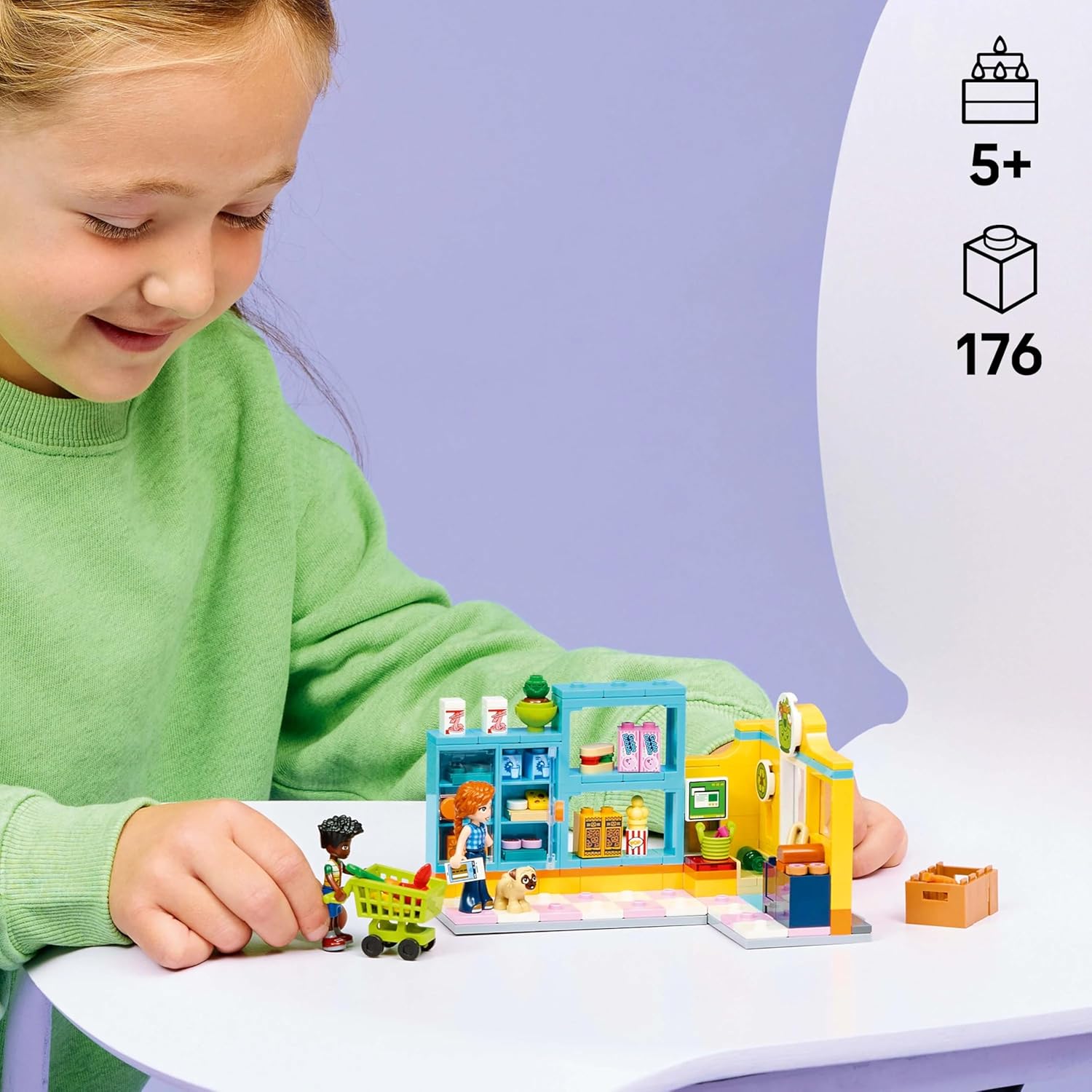 Конструктор LEGO Friends Минимаркет Хартлейк-сити 176 дет. - фото 8
